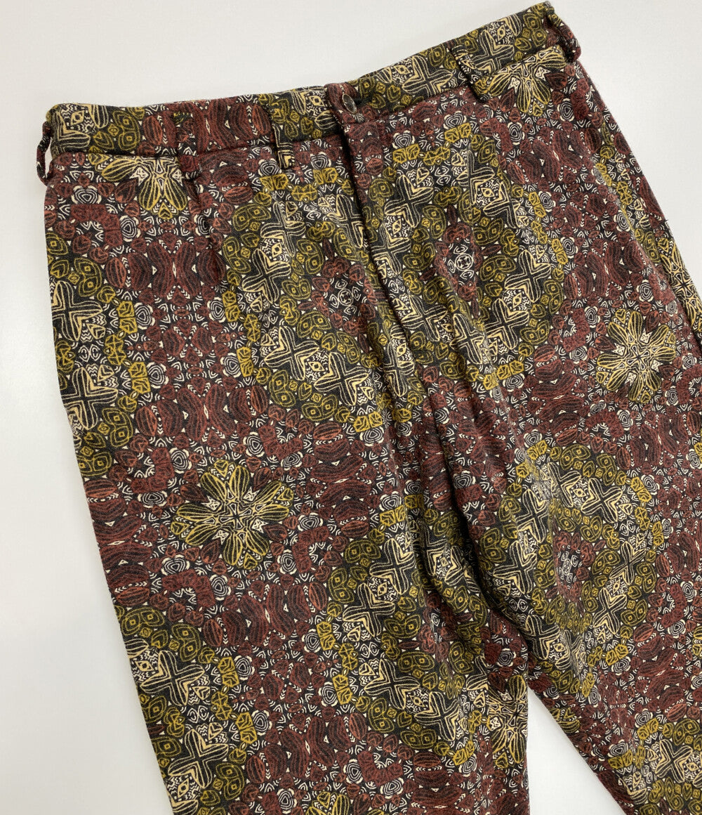 YANTOR ヤントル テーパードパンツ ペイズリー柄 メンズ SIZE M