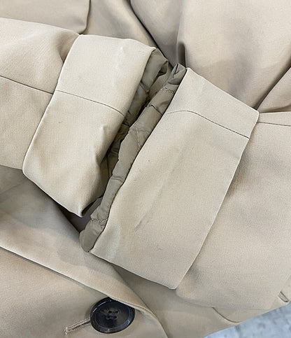 ENFOLD 中綿ノーカラーオーバーコート 300CS330-0720 レディース SIZE 38 エンフォルド