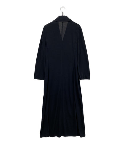 伊太利屋 ステッチデザインマキシコート 00S レディース SIZE 9