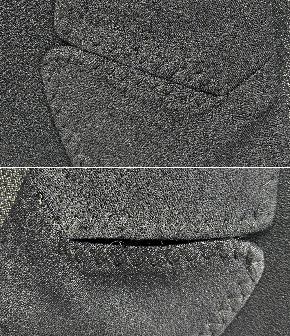 伊太利屋 ステッチデザインマキシコート 00S レディース SIZE 9