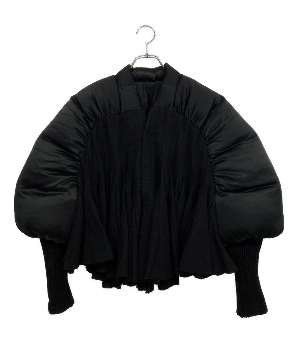 Rick Owens ジャケット ダウン切替 DUVETESSA CROPPED RO02C1781 レディース SIZE 38 リックオウエンス