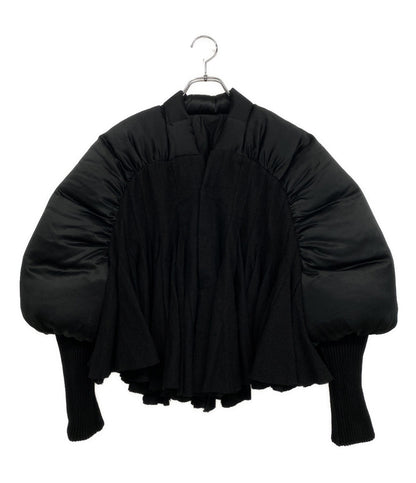 Rick Owens ジャケット ダウン切替 DUVETESSA CROPPED RO02C1781 レディース SIZE 38 リックオウエンス