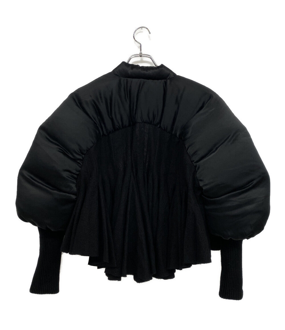 Rick Owens ジャケット ダウン切替 DUVETESSA CROPPED RO02C1781 レディース SIZE 38 リックオウエンス