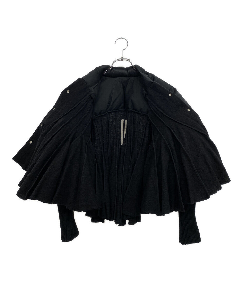 Rick Owens ジャケット ダウン切替 DUVETESSA CROPPED RO02C1781 レディース SIZE 38 リックオウエンス