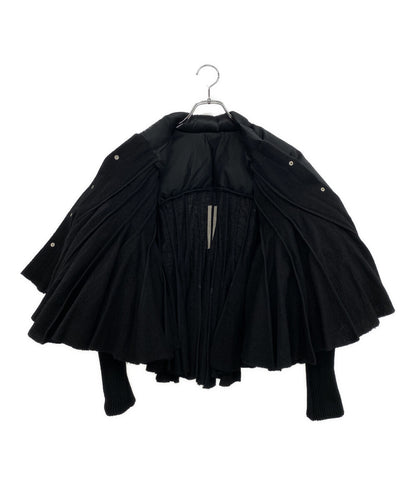 Rick Owens ジャケット ダウン切替 DUVETESSA CROPPED RO02C1781 レディース SIZE 38 リックオウエンス