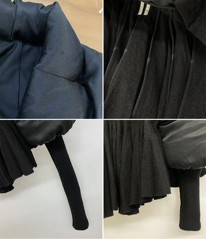 Rick Owens ジャケット ダウン切替 DUVETESSA CROPPED RO02C1781 レディース SIZE 38 リックオウエンス