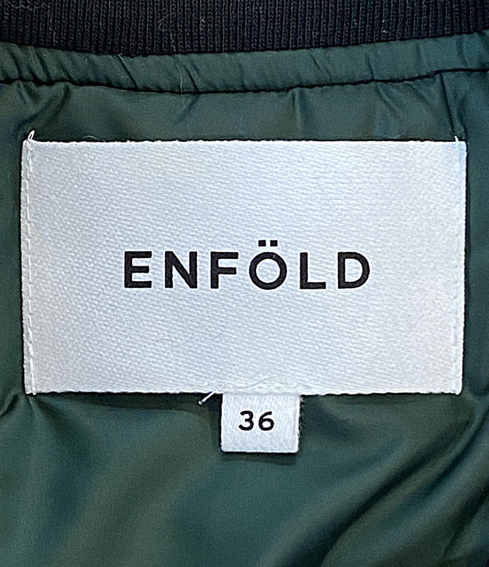 ENFOLD フレアAライン中綿ブルゾン 300DA330-0560 レディース SIZE 36