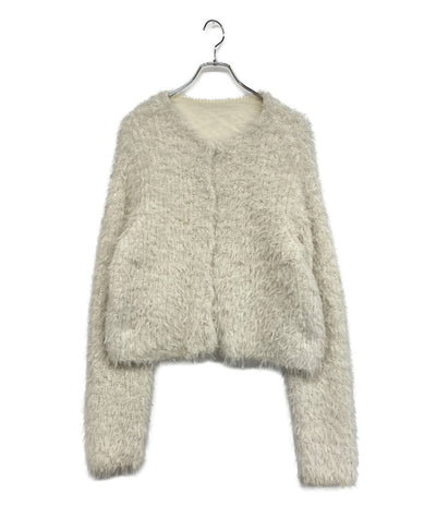 6(ROKU) ロク チュールニットカーディガン 8628-199-0133 レディース SIZE -