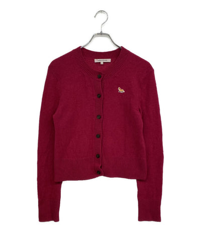 MAISON KITSUNE カーディガン BABY FOX PATCH FITTED CARDIGAN LW00508KT1006 レディース SIZE S メゾンキツネ