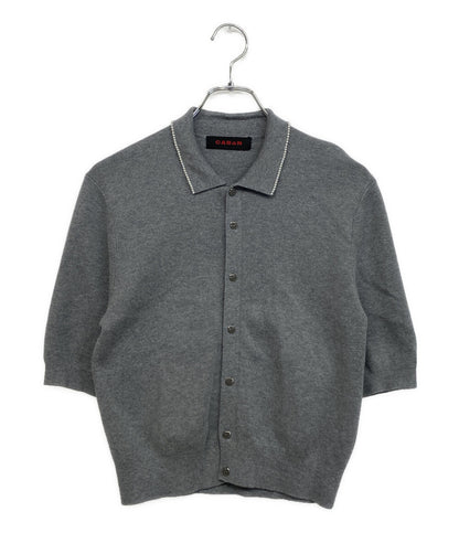 CABaN キャバン パールポロカーディガン コットンカシミヤ 25SS 39-02-51-02005 レディース SIZE F