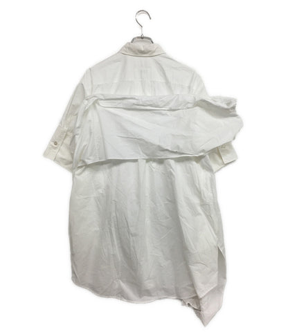 MM6 ブラウス CAMICIA RUFFLE PANEL 20SS S32CU0126 レディース SIZE 38 エムエムシックス