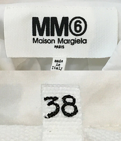 MM6 ブラウス CAMICIA RUFFLE PANEL 20SS S32CU0126 レディース SIZE 38 エムエムシックス