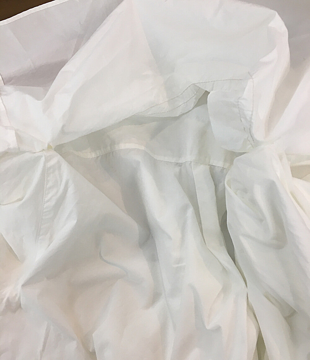 MM6 ブラウス CAMICIA RUFFLE PANEL 20SS S32CU0126 レディース SIZE 38 エムエムシックス