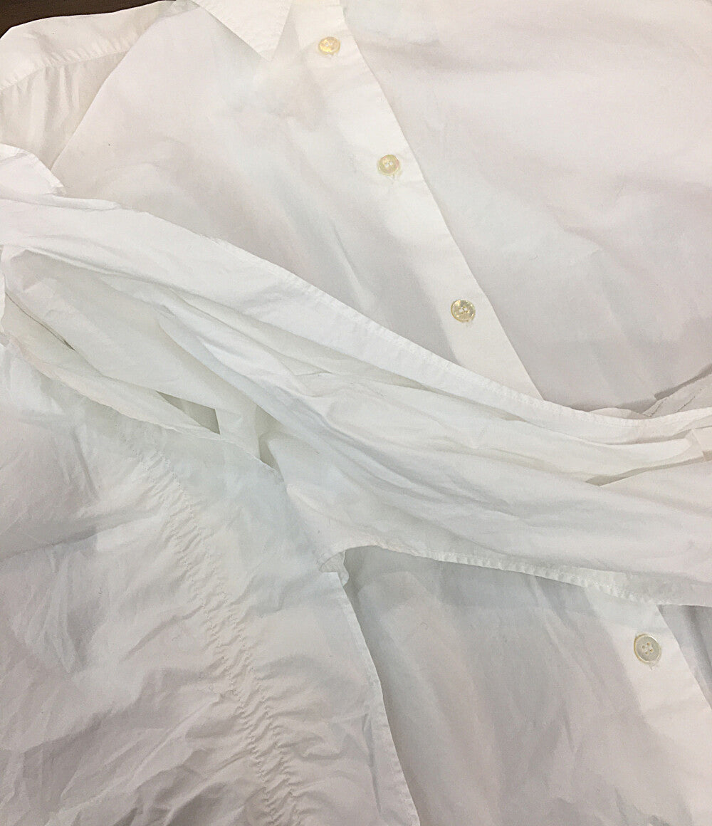 MM6 ブラウス CAMICIA RUFFLE PANEL 20SS S32CU0126 レディース SIZE 38 エムエムシックス