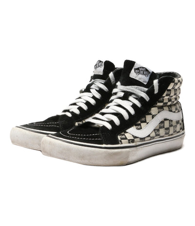 Supreme × Vans ヴァンズ スニーカー sk8-hi チェッカーフラッグ メンズ SIZE 26.5cm シュプリーム