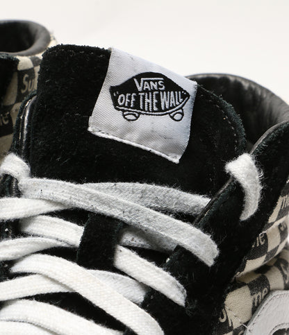 Supreme × Vans ヴァンズ スニーカー sk8-hi チェッカーフラッグ メンズ SIZE 26.5cm シュプリーム