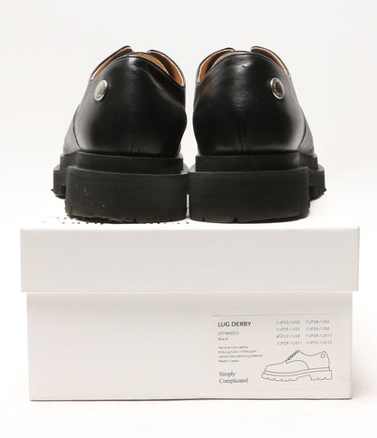 simply complicated シンプリーコンプリケイテッド ポストマンシューズ lug derby v2 メンズ SIZE US 9