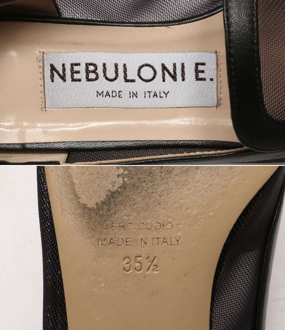 NEBULONI E. ネブローニ シアーローファー レディース SIZE 35.5
