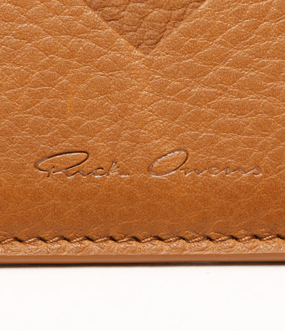 美品 RICK OWENS カードケース SQUARE CC HOLDER RA01D0410 メンズ リックオウエンス
