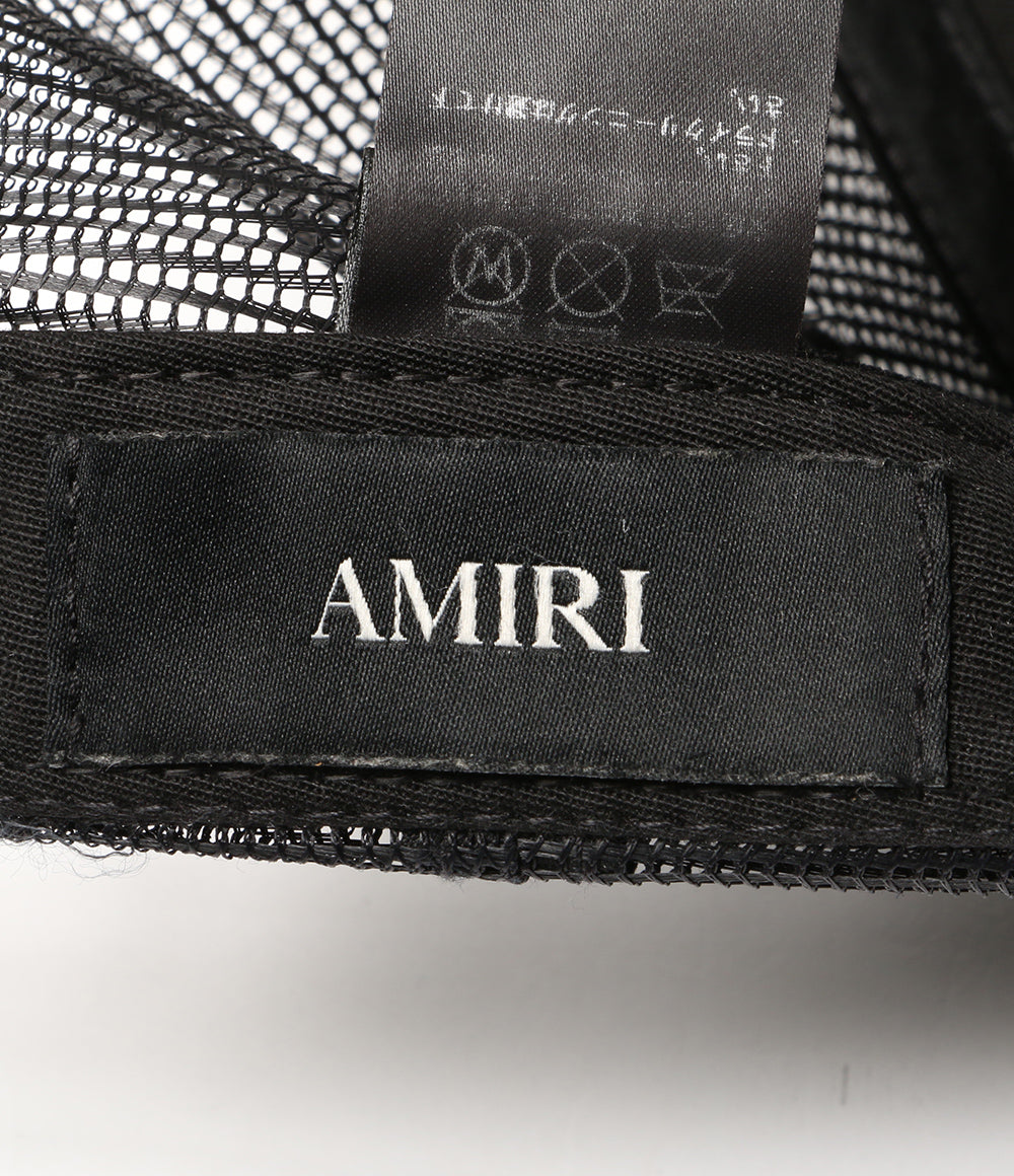 美品 AMIRI アミリ キャップ CORE LOGO TRUCKER HAT SRAMHATR1014 メンズ