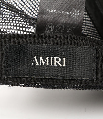 美品 AMIRI アミリ キャップ CORE LOGO TRUCKER HAT SRAMHATR1014 メンズ