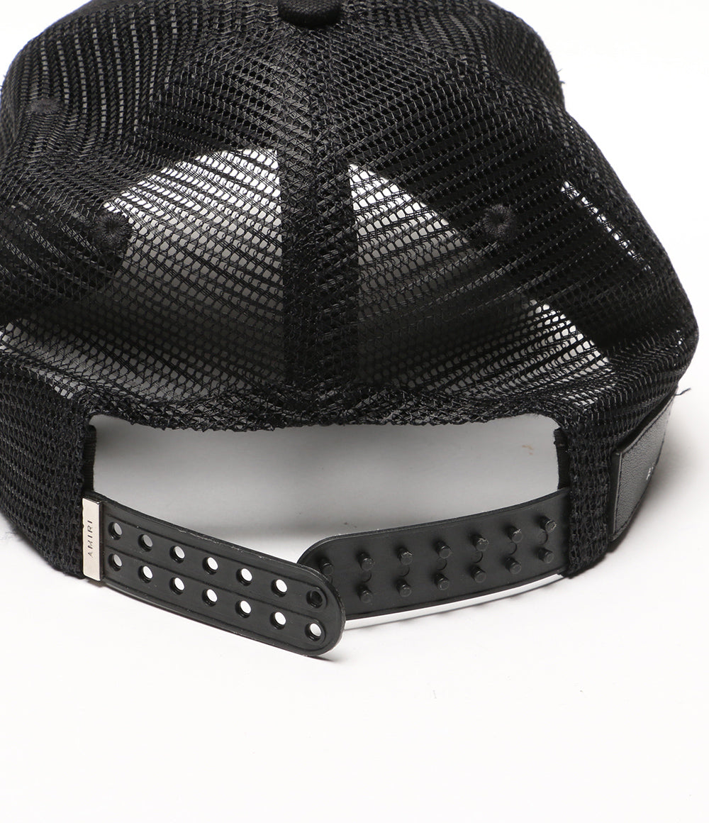 美品 AMIRI アミリ キャップ CORE LOGO TRUCKER HAT SRAMHATR1014 メンズ