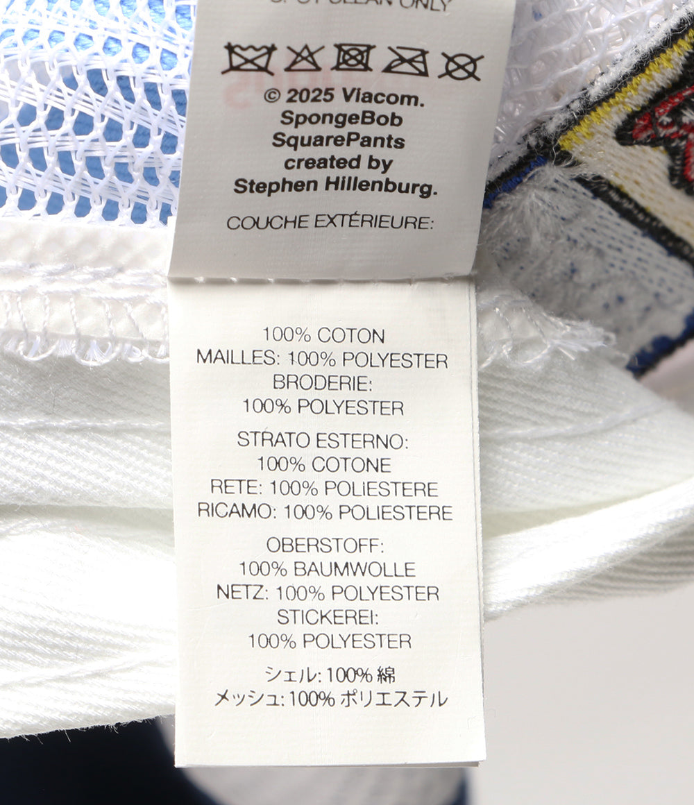 Supreme x SpongeBob スポンジボブ キャップ Mesh Back 6-Panel レディース シュプリーム