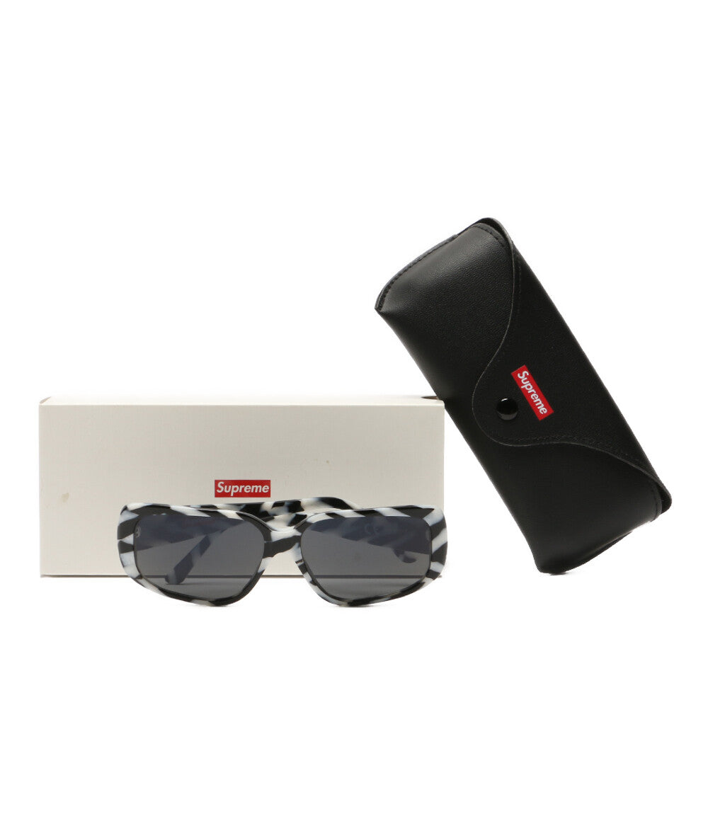 【2月末まで断捨離セール！】Supreme ROYCE サングラス ブラック Supreme サングラス Royce Sunglasses Zebra メンズ シュプリーム
