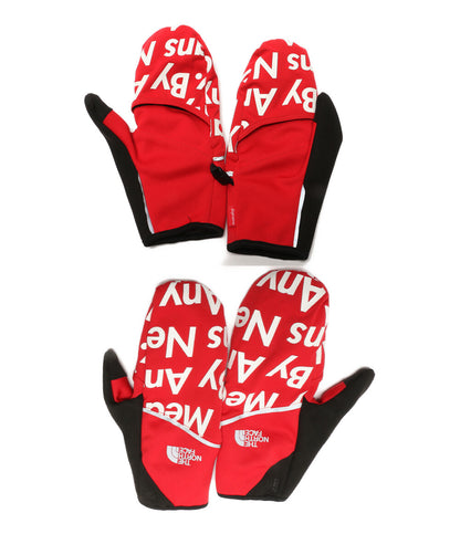 Supreme × THE NORTH FACE ノースフェイス 2WAYグローブ 手袋 Winter Runners Glove NN61500I レディース SIZE S シュプリーム