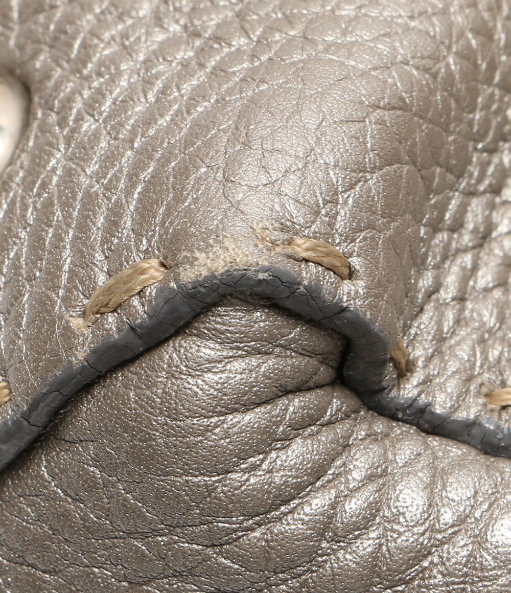 FENDI ハンドバッグ 肩掛け ショルダーバッグ セレリア リンダ メタリックレザー レディース フェンディ