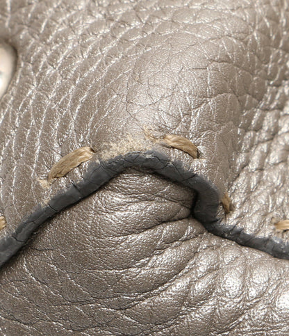 FENDI ハンドバッグ 肩掛け ショルダーバッグ セレリア リンダ メタリックレザー レディース フェンディ