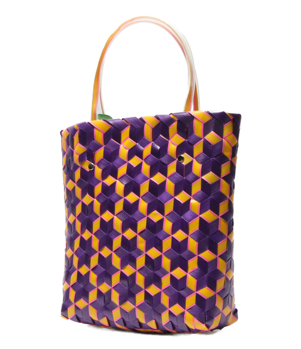 MARNI スターウーブンバスケットバッグ ハンドバッグ レディース マルニ