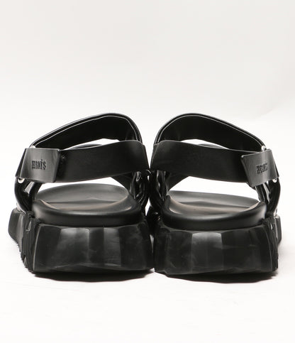 HERMES エレクトリックサンダル ブラック メンズ SIZE - エルメス