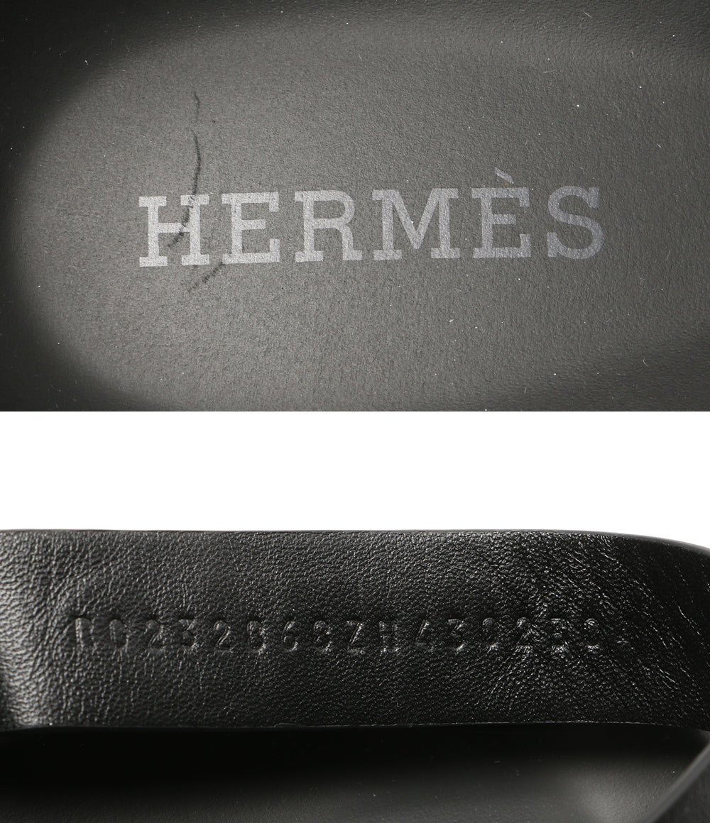 HERMES エレクトリックサンダル ブラック メンズ SIZE - エルメス