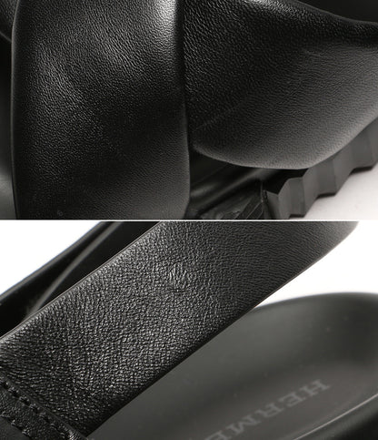HERMES エレクトリックサンダル ブラック メンズ SIZE - エルメス