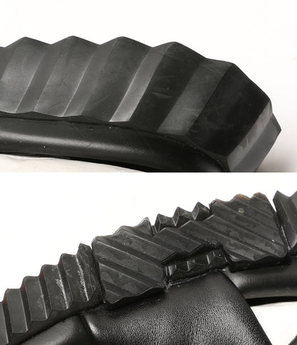 HERMES エレクトリックサンダル ブラック メンズ SIZE - エルメス