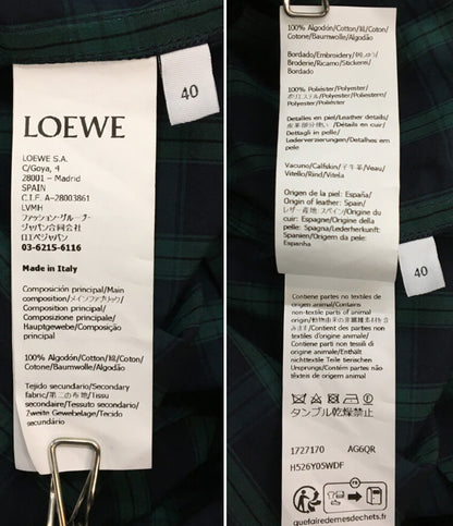 LOEWE フェイクレイヤードシャツ 25SS メンズ SIZE 40 ロエベ