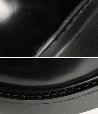 美品 PRADA ローファー 1E590N ベルトデザインレザーシューズ レディース SIZE 37.5 プラダ