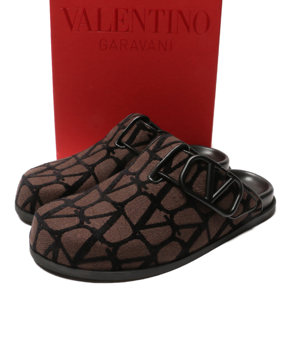 美品 VALENTINO GARAVANI サンダル モノグラム レディース SIZE 40 バレンチノガラバーニ