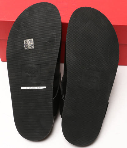 VALENTINO GARAVANI サンダル Vロゴシグネチャー メンズ SIZE 41 バレンチノガラバーニ