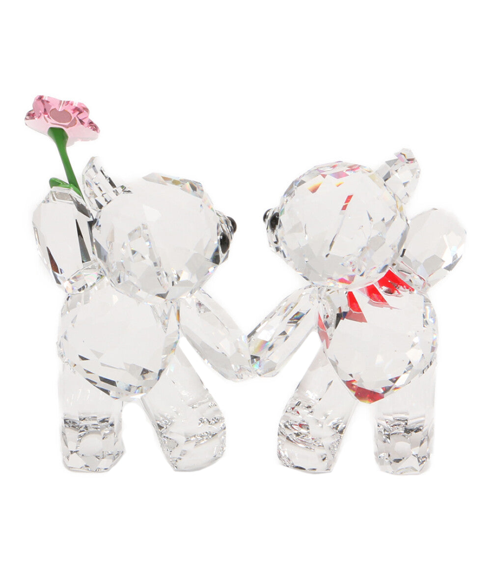 美品 SWAROVSKI その他小物 Krisベア HAPPY TOGETHER レディース スワロフスキー