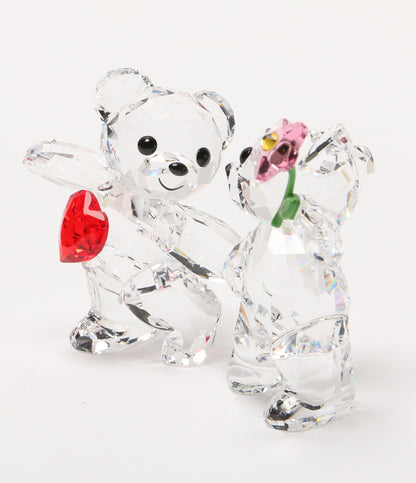 美品 SWAROVSKI その他小物 Krisベア HAPPY TOGETHER レディース スワロフスキー