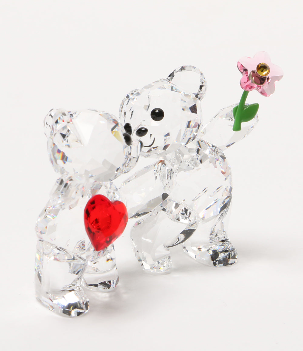 【新品スワロフスキー】KrisベアHappy together 美品 SWAROVSKI その他小物 Krisベア HAPPY TOGETHER レディース