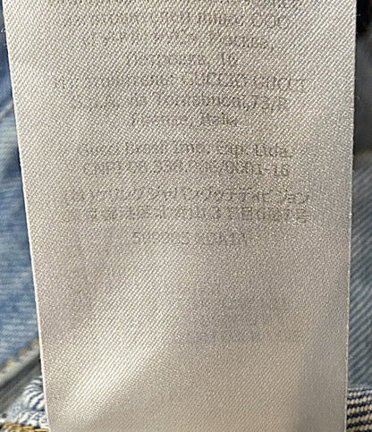 GUCCI デニムベスト アンカー刺しゅう 599985 XDA1A メンズ SIZE 48 グッチ