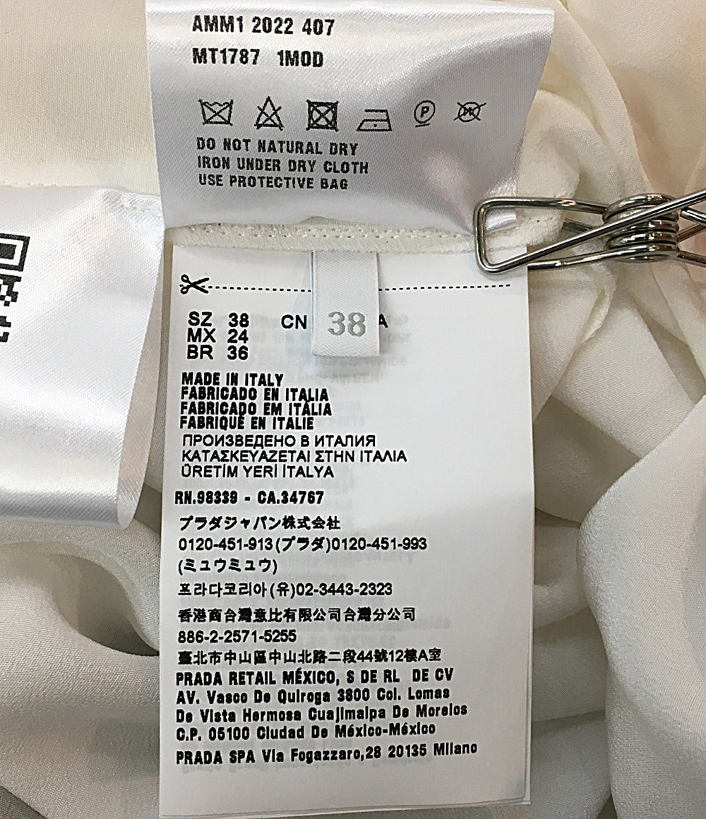 MIU MIU レースデザインブラウス レディース SIZE 38 ミュウミュウ