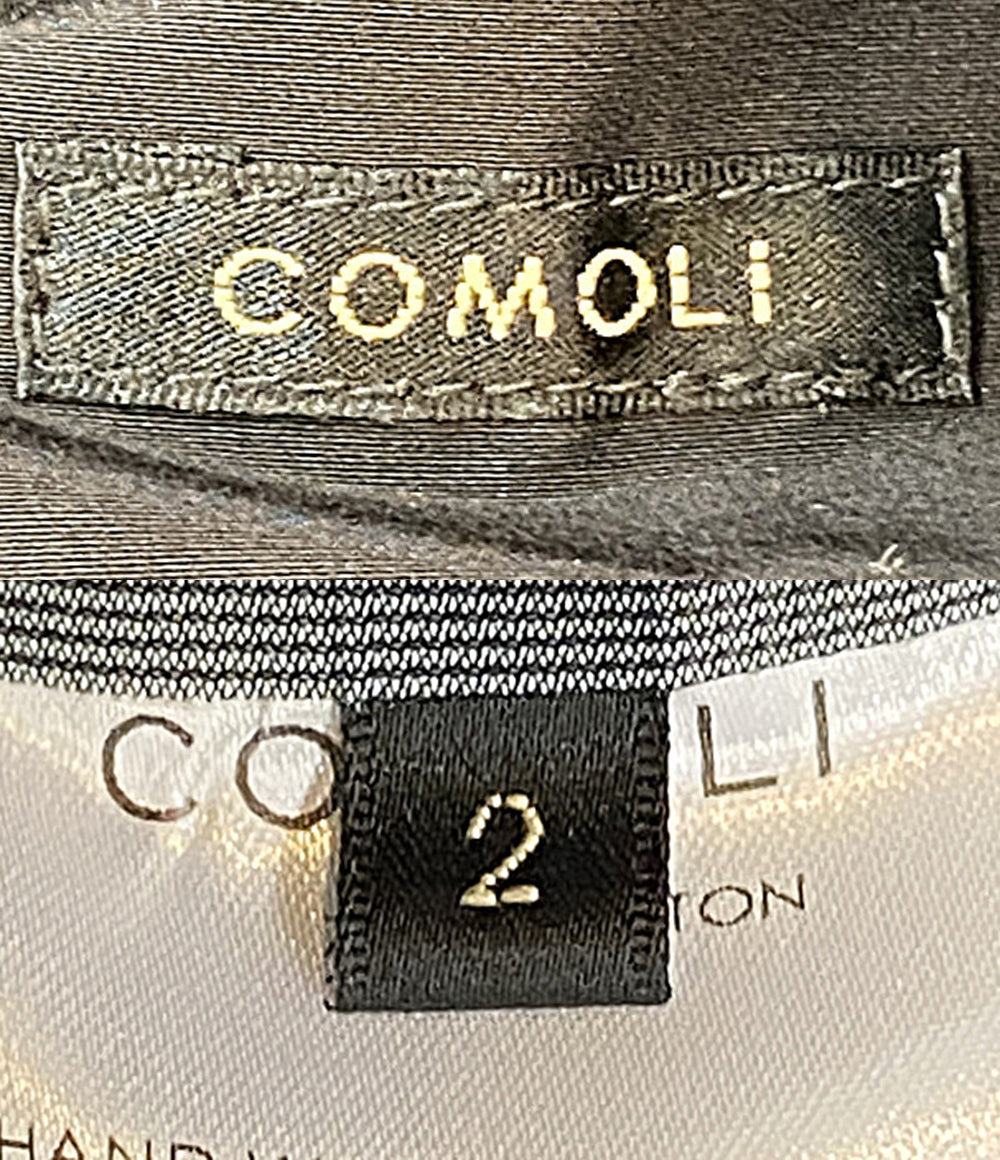 COMOLI コモリ 中綿ナイロンジャケット 3レイヤー 23AW Y03-04003 メンズ SIZE 2