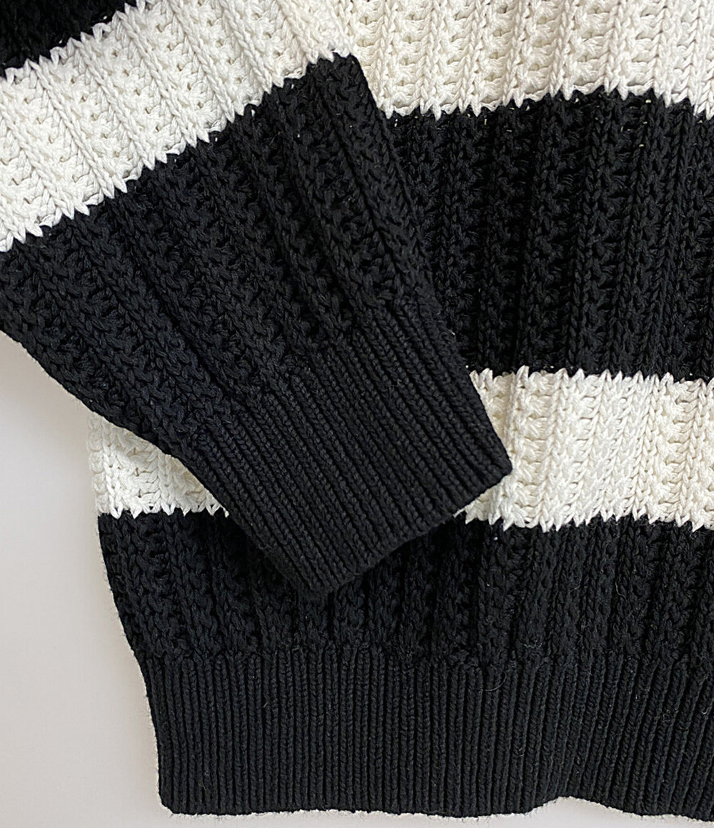 Supreme ニット LOOSE GAUGE STRIPE SMALL BOX SWEATER 25SS メンズ SIZE S シュプリーム