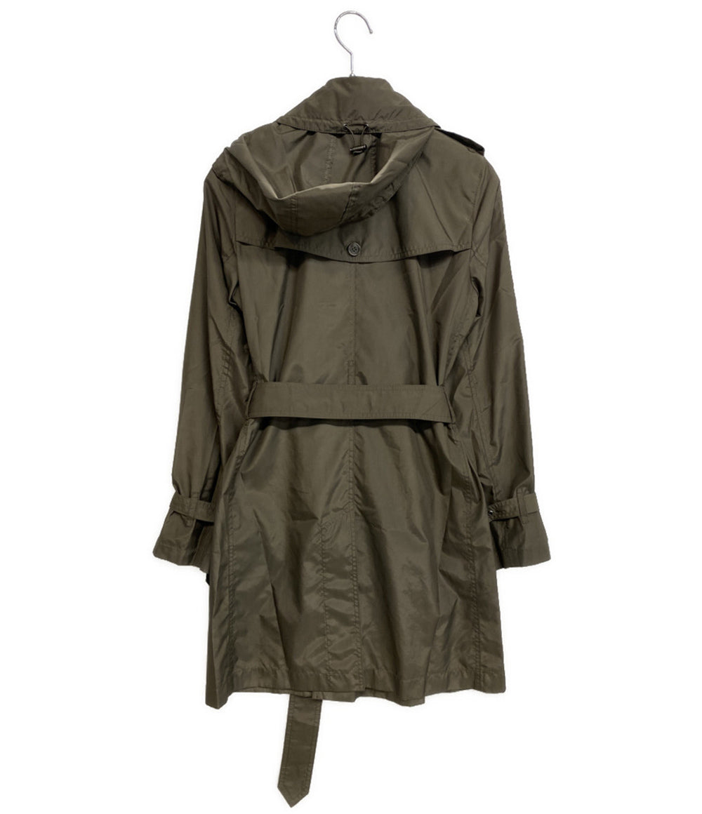 BURBERRY London ナイロンフード付きコート FRD59-370-76 レディース SIZE 38 バーバリーロンドン