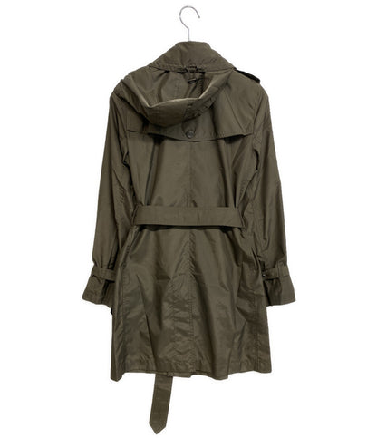 BURBERRY London ナイロンフード付きコート FRD59-370-76 レディース SIZE 38 バーバリーロンドン