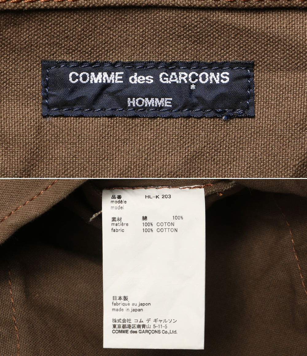 COMME des GARCONS HOMME トートバッグ COTTON CANVAS TOTE BAG HL